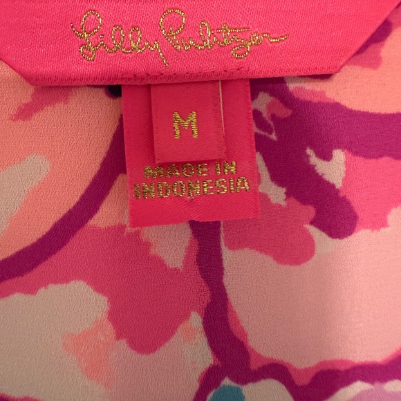 Lilly Pulitzer EUC  Pamela top, Size Medium - Picture 7 of 9